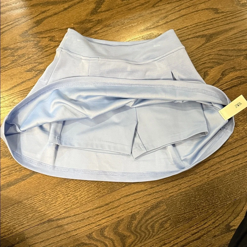 Zara Soft Blue Matching set with top and skort - Picture 5 of 5